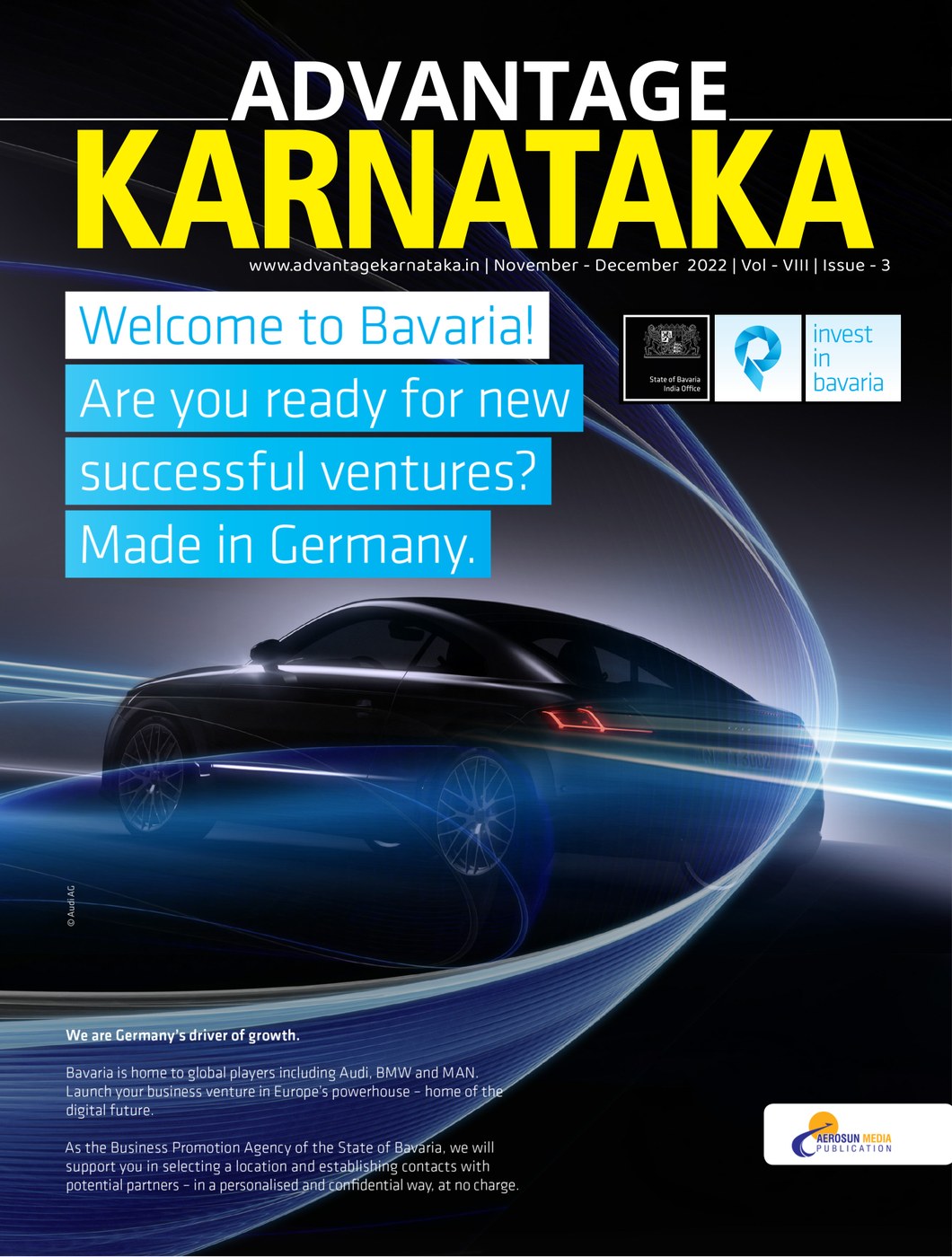 Advantage Karnataka — November–December 2022 cover